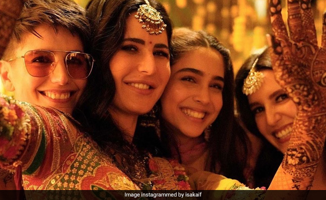 The One With Katrina Kaif And Her Bridesmaids. Pic Courtesy, Isabelle Kaif