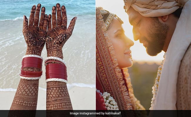 In Katrina Kaif's Bridal Mehendi, Fans Finally Found Vicky ...