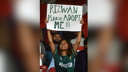 "Rizwan Please Adopt Me": Fan's Banner During Pakistan vs West Indies T20I Goes Viral