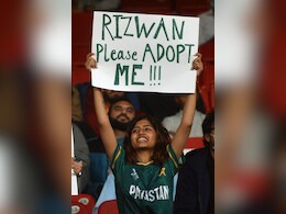 "Rizwan Please Adopt Me": Fan's Banner During Pakistan vs West Indies T20I Goes Viral