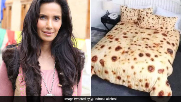 Padma Lakshmi Shares Picture Of Naan Bedsheet; Twitter In Splits