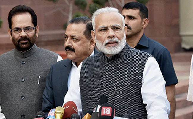 PM Modi Meets Top Ministers In Parliament, Opposition Holds Own Meeting