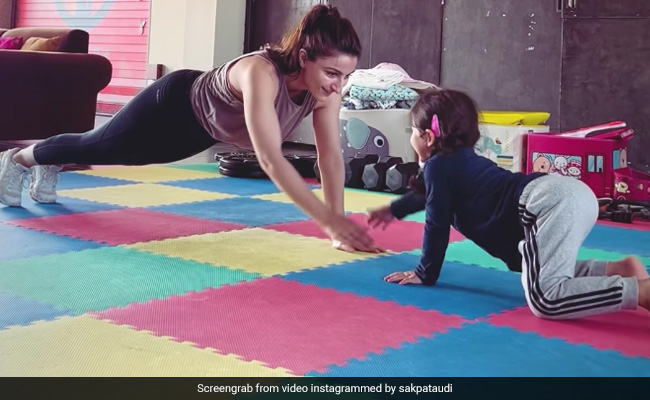 Soha Ali Khans Gym Buddy Is Daughter Inaaya