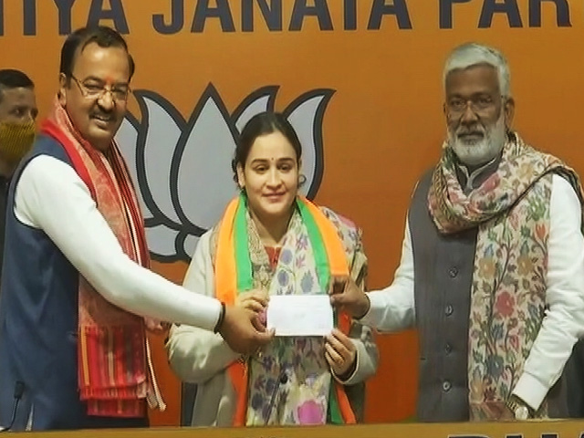 Aparna Yadav, Akhilesh Yadav's Sister-In-Law, Joins BJP