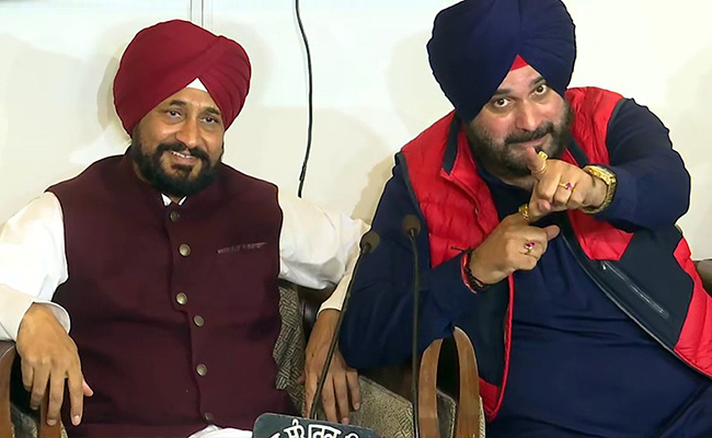 Chief Minister Channi's Hint For Congress After Navjot Sidhu's Warning