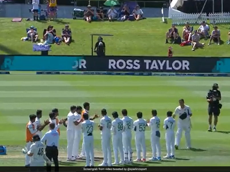 Watch: Bangladesh's Brilliant Gesture As Ross Taylor Walks Out To Bat In His Final Test