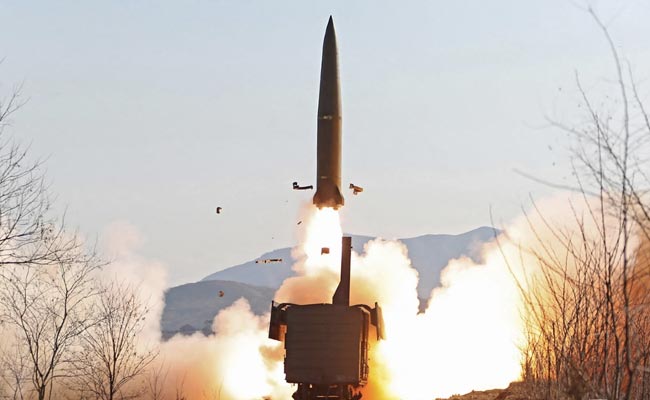 North Korea Fires 2 Guided Missiles In Third Weapons Test This Month