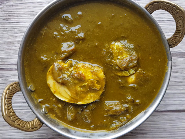 Palak Egg Curry Recipe | How To Make Palak Egg Curry