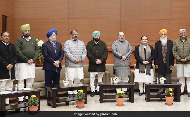 NDA Under PM's Leadership Committed To Restore Punjab's Glory: Amit Shah