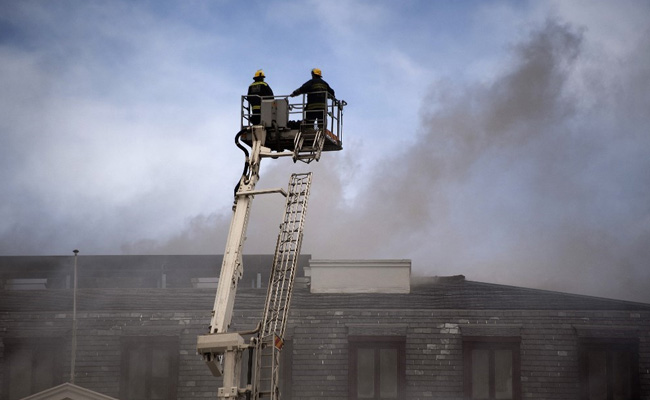 48-Year-Old Arrested After Major Fire Ravages South African Parliament