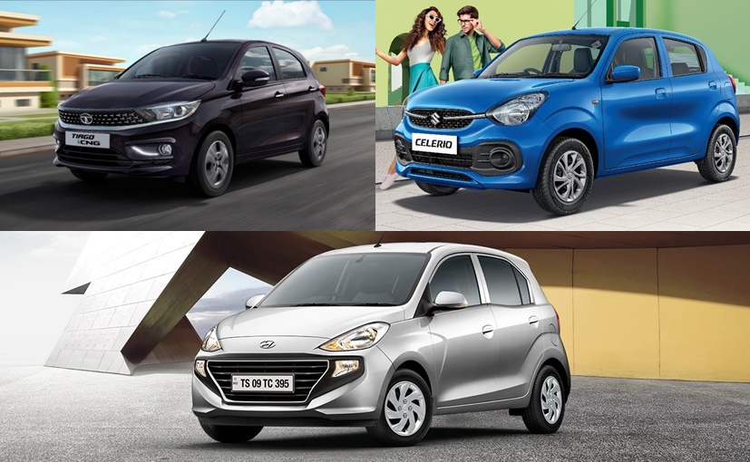 Tata Tiago iCNG vs Maruti Suzuki Celerio CNG vs Hyundai Santro CNG: Price Comparison