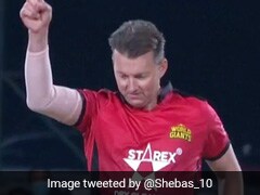 Watch: 8 Runs Needed Off 6 Balls, Brett Lee Produces Sensational Over