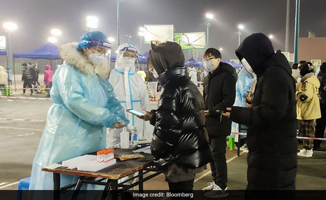 China's Mass Testing Blitz After Reporting 1st Omicron Community Spread