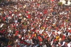 2,500 Named For Covid Norms Violation After Huge Crowd At Samajwadi Office 2,500 Named For Covid Norms Violation After Huge Crowd At Samajwadi Office