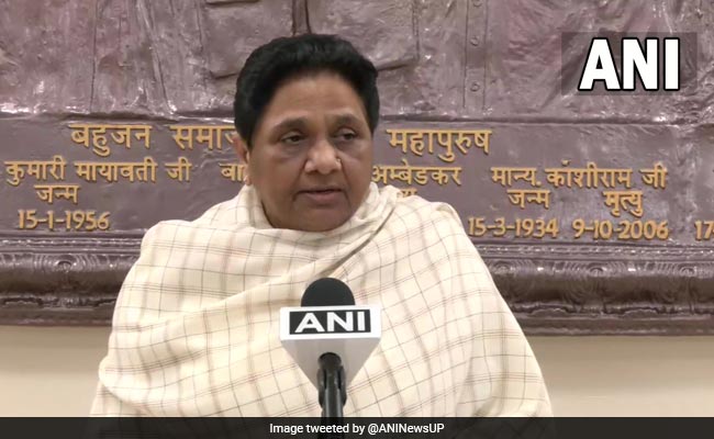 Mayawati's "<i>Pakora</i>" Jibe At BJP After Violence Over Railways Exam