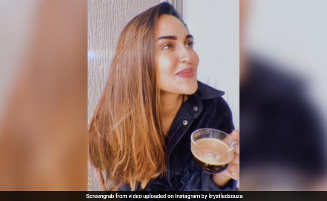 Krystle D'Souza Is Warming Up In Winter Like This. See Post