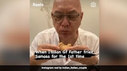 Watch: Italian Man's First Samosa Experience Receives Love From The Internet