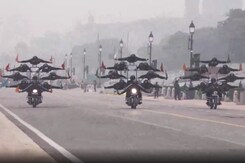 Republic Day Rehearsals: ITBP Soldiers Perform Stunts At Rajpath Republic Day Rehearsals: ITBP Soldiers Perform Stunts At Rajpath