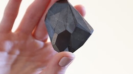 Massive 555-Carat Black Diamond Unveiled. It's Thought To Be From Outer Space