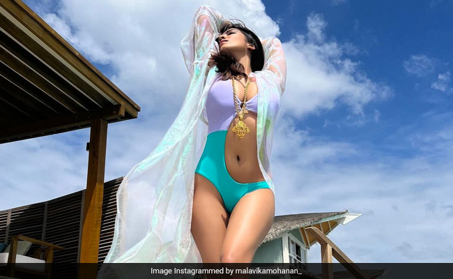 We Could Never Imagine Maldives To Look So Good Until Malavika Mohanan In Her Cutout Swimsuit Showed Us