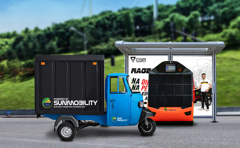 Omega Seiki Mobility, SUN Mobility Sign MoU To Deploy Electric CVs With Swappable Batteries