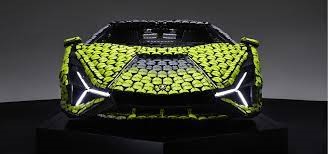 An Entire Lamborghini Crafted From LEGO