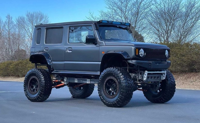 Japanese Students Build Suzuki Jimny Five-Door Monster Truck