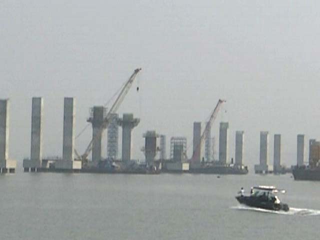 India's Longest Sea Bridge Project Marks Major Milestone