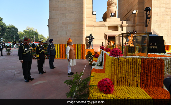 "Merging, Not Extinguishing" Flame At India Gate For Soldiers: Centre