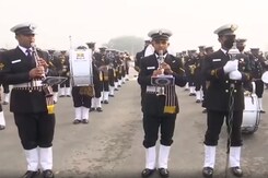 Republic Day Rehearsals: Navy Personnel Groove To The Tunes Of Parade Music Republic Day Rehearsals: Navy Personnel Groove To The Tunes Of Parade Music