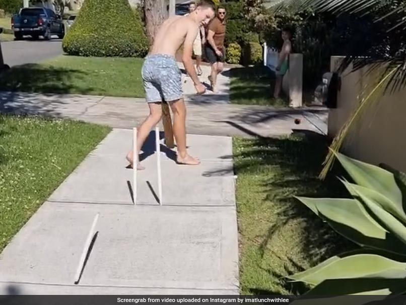 Watch: Brett Lee Shows No Mercy To His Son, Uproots His Middle Stump In Backyard Cricket