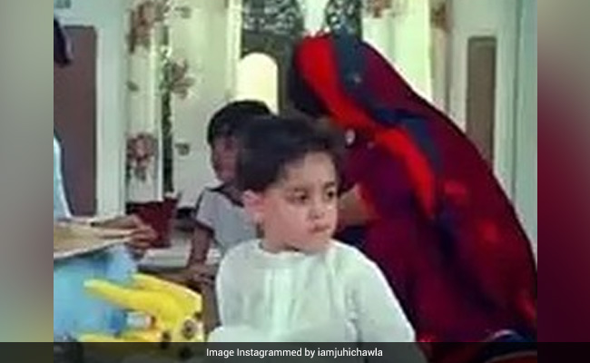 When A Young Imran Proposed To Juhi Chawla. See Her Birthday Post For "Youngest Suitor"