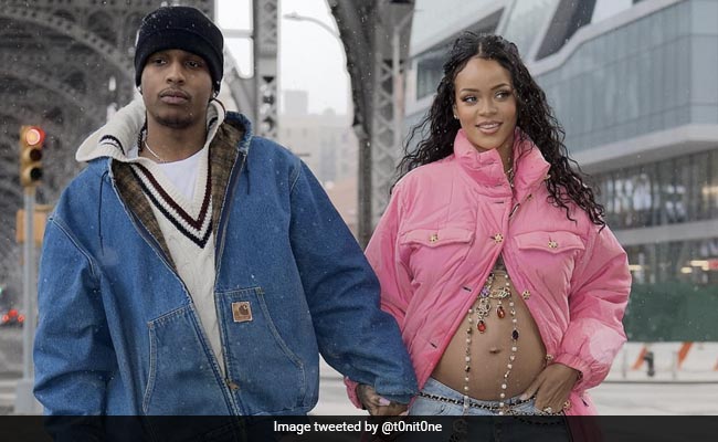 Rihanna Expecting First Child With Rapper A$AP Rocky, Reveals Baby Bump