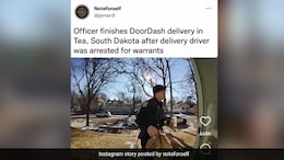Viral Video: Lady Finds Police Standing On Her Door After Ordering Food Online; Guess Why