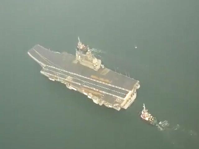 Video: India's First Indigenous Aircraft Carrier Begins Another Sea Trial