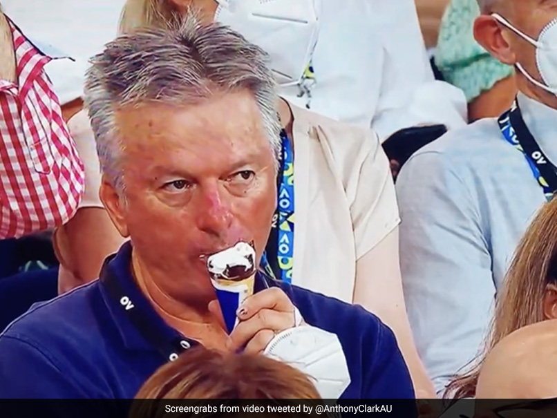 Steve Waugh Spotted Eating Ice Cream At Australian Open, Twitterati React