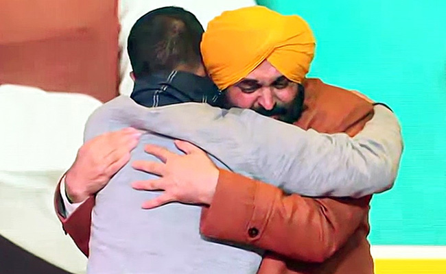 AAP Picks Bhagwant Mann For Punjab, Says He Scored 93% In Televote