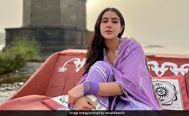 Sara Ali Khan Is A Vision Of Grace And Serenity In Her Lavender Sharara