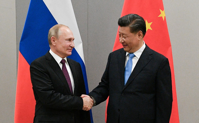 Xi Jinping Meets Putin, Says China Will Work With Russia As "Great Powers"