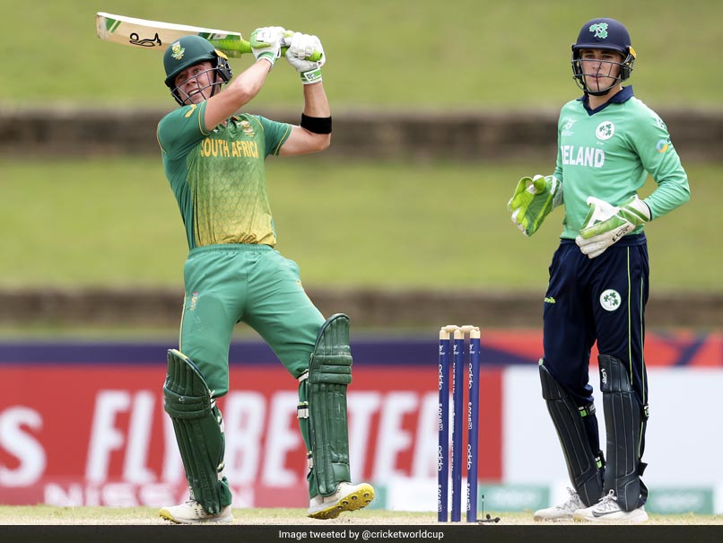 U-19 World Cup: George Van Heerden Century Propels South Africa To Quarter-Finals Stage