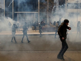 Clashes At Belgium Covid Rules Protest; Police Use Water Cannon, Tear Gas Clashes At Belgium Covid Rules Protest; Police Use Water Cannon, Tear Gas