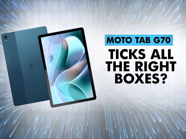 Moto Tab G70: Premium Tablet, Budget Price?