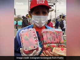 Viral Video: Man Buys Strawberries From Old Lady, What He Did Next Will Surprise You