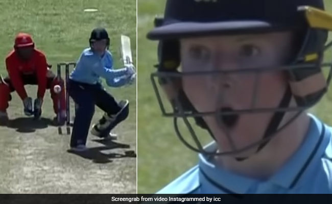 U19 WC: इंग्लिश बल्लेबाज ने खेला अजीबोगरीब शॉट, देखकर ICC बोला-उसने अभी-अभी क्या किया' Video