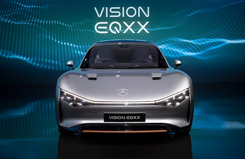 Mercedes-Benz Vision EQXX Achieved 1000 Km Drive Range Using Bridgestone's Hyper-Efficient Tyres