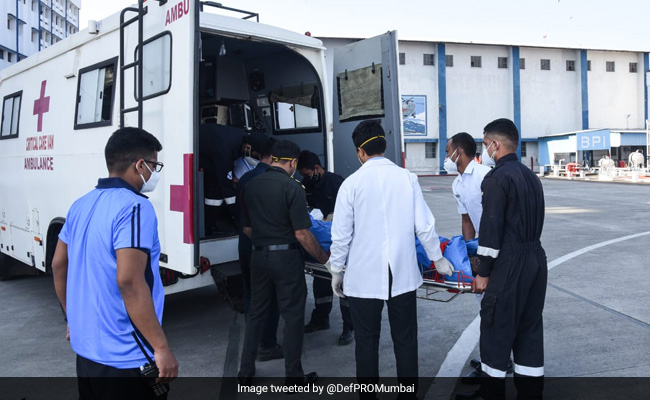 German Navy Officer Airlifted From Ship Off Mumbai Coast Due To Medical Emergency