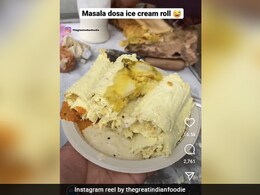 Viral Video: Masala Dosa Ice Cream Roll Is The New Fusion Food That Has Enraged The Internet