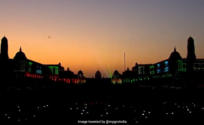 Beating Retreat Ceremony Set To New Tunes This Year, Drones Light Up Sky