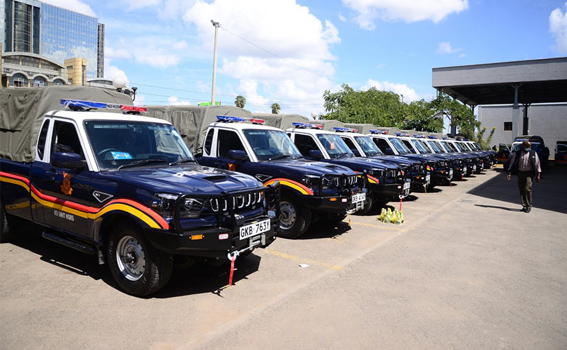Kenya Police Adds Mahindra Scorpio Pik-Up In Its Fleet