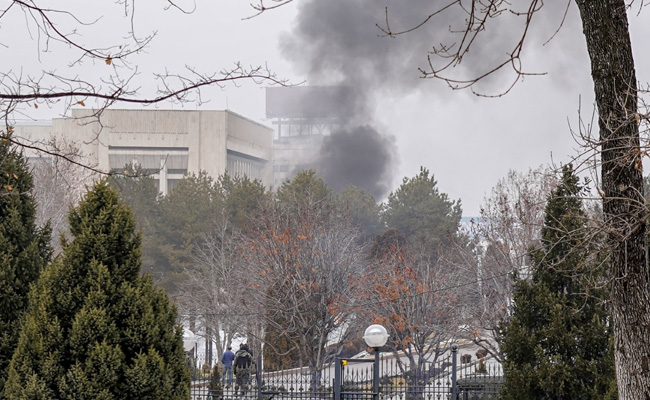 Mayor's Office Ambushed By Protesters At Almaty, Kazakhstan's Largest City